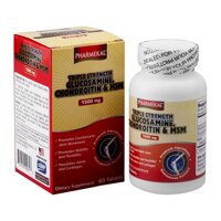 Tpbvsk xương khớp Pharmekal Triple Strength Glucosamine Chondroitin & MSM 1500mg, 60 viên