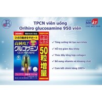TPCN Bồi Bổ và Hỗ Trợ Xương Khớp Glucosamine 1500mg 950v Nhật Bản - JP Bùi Đặng