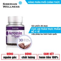 TPCN giúp bảo vệ tế bào thị lực chống ô-xy hóa hỗ trợ bảo vệ võng mạc và thủy tinh thể chống lại tác động có hại của ánh sáng Essentials by Siberian Health. Aronia and Lutein (Siberian Health) - Hãng phân phối chính thức