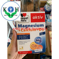 [TPCN Nhập Khẩu] Viên uống bổ sung Canxi phòng ngừa loãng xương Doppelherz Magnesium + Calcium + D3 (Hộp 30 viên)