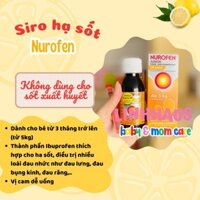 [TPCN] Siro Nurofen cho bé từ 6 tháng đến 5 tuổi lọ 100ml - mo mo 16