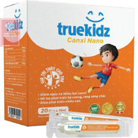 TPCN- TRUKIDZ- Canxi nano cho bé giúp phát triển chiều cao, hỗ trợ phát triển xương răng vững chắc.