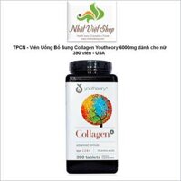 TPCN - Viên Uống Bổ Sung Collagen Youtheory 6000mg dành cho nữ 390 viên - USA