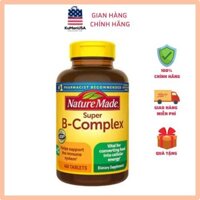 TPCN Vitamin B tổng hợp - Nature Made Super B-Complex, 460 Tablets