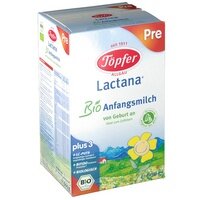 Töpfer Lactana Bio Pre Pulver, 600 g