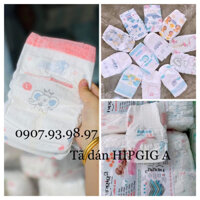 (TPHCM) combo 100 miếng tả dán Hipgig xuất nhật siêu thấm hút cho bé