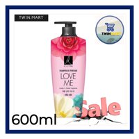 TPHCM Dầu gội Elastine hương nước hoa - thương hiệu Hàn Quốc - Love Me - Pure Breeze - Kiss the rose 600ml - Love Me