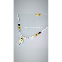 (TP.HCM) Vòng Cổ Pha Lê Swarovski " LA LUNE" Hàng Chính Hãng , Có Thẻ Bảo Hành 1 Đổi 1