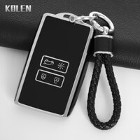 Tpu Xe Ô Tô Từ Xa Chìa Khóa Vỏ Fob Cho Renault Koleos Kadjar Captur Megane Talisman Espace Clio Zoe Scenic 4 Arkana Dacia Sandero Móc Chìa Khóa Phụ Kiện