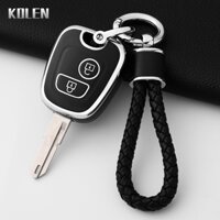 Tpu Xe Ô Tô Từ Xa Chìa Khóa Vỏ Fob Cho Xe Đạp Peugeot 106 107 307 206 207 306 406 407 Móc Khóa Phụ Kiện Bảo Vệ Nội Thất
