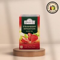 Trà Ahmad Dâu 40g (20 Túi Lọc) – Trà Anh Quốc Pha Trà Trái Cây