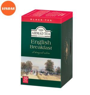Trà Ahmad English Breakfast Anh Quốc 40g (20 túi x 2g)