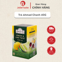 Trà Ahmad Hương Chanh – Hộp 40g/20 Túi Lọc Có Bao Thiếc