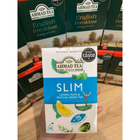 Trà Ahmad Slim lemon, mate - matcha green tea ( 20túi lọc)