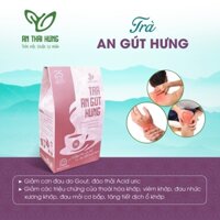 Trà An Gút Hưng Thái Hưng - Hộp 25 túi lọc 5g - Đào thải Acid Uric, giảm đau nhức xương khớp, gout