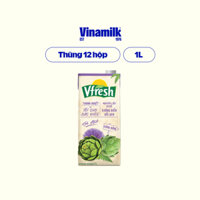 Trà atisô không đường Vfresh - Thùng 12 hộp 1L