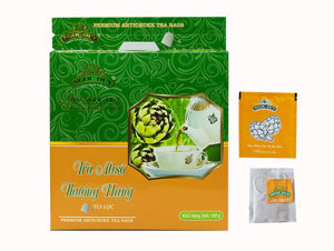 Trà atiso Ngọc Duy Relax thượng hạng gói cam 50 túi lọc