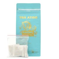 Trà Atiso Túi Lọc Đặc Sản Đà Lạt AMMU Mix Cỏ Ngọt Mát Gan Giải Rượu Giúp Ngủ Ngon Túi 100 Túi Lọc