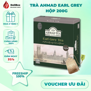 Trà bá tước AHMAD Earl Grey – hộp 200g