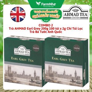 Trà bá tước AHMAD Earl Grey – hộp 200g