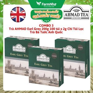 Trà bá tước AHMAD Earl Grey – hộp 200g