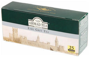 Trà Bá Tước Anh Quốc AHMAD Earl Grey Tea 50g (25 túi x2g)