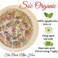 Trà Bách Đậu Hoa - Trà Dưỡng Sáng Da, Vị Ngọt Thanh, Hương Dịu Nhẹ Hộp 10-20 Gói