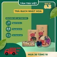 Trà bách nhật hoa An Nhiên, set trà hoa đẹp dáng, đẹp da, thanh nhiệt giải độc cơ thể, Tâm Trà Việt