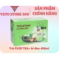 Trà bí đao FUZETEA+ la hán quả lon 320ml