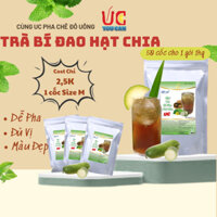 Trà Bí Đao Hạt Chia UC (1 gói/1kg) Dễ Pha Tại Nhà, Nguyên Liệu Đảm Bảo, Thơm Ngon