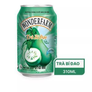 Trà bí đao Wonderfarm lon 310ml