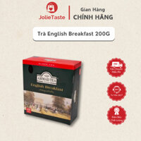 Trà Buổi Sáng Ahmad English Breakfast – Hộp Thiếc 200g, 100 Túi Lọc Cao Cấp