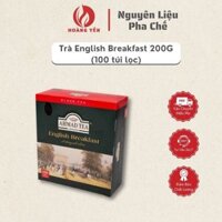Trà Buổi Sáng AHMAD English Breakfast – Hộp 200g (100 Túi Lọc Bao Thiếc)