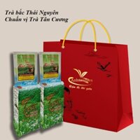 Trà Búp Thái Nguyên Trà Bát Tiên Anh Trần 1kg 2 túi 500g Vị Chát Đậm Ngọt Hậu Hài Hòa