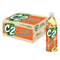 Trà C2 225ml 24 chai. trà đào, trà chanh, trà táo