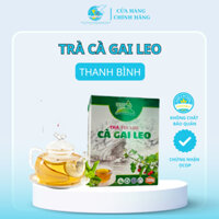 Trà Cà Gai Leo Thanh Bình, túi lọc, trà giải độc gan, hỗ trợ men gan cao, viêm gan B, C, xơ gan, túi Lọc 200g, TCGLTB