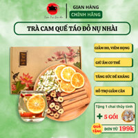 Trà Cam Quế Hoa Nhài Giảm Stress, Đau Họng, An Thần, Tỉnh Táo, Giữ Ấm Cơ Thể, Tăng Cường Đề Kháng