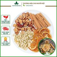 Trà cam quế hoa nhài táo đỏ, 30 set mix, giữ ấm cơ thể, trà thanh lọc, thư giãn tinh thần - Chợ Thảo Dược Việt