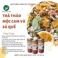 trà cam sả chanh | Tăng đề kháng, đẹp da và thanh lọc cơ thể | Trà thảo dược , /cam chanh sả quế Bạch hương vân Thảo