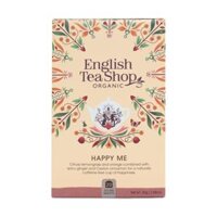Trà Cam, Sả, Gừng, Quế Hữu Cơ, Happy Me, 20 Túi Trà, 1.06 oz (30g) - ENGLISH TEA SHOP