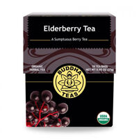 Trà cây cơm cháy elderberry organic Buddha Tea 27g/ 18 gói