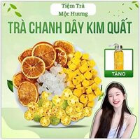 Trà Chanh Dây Kim Quất Mộc Hương, nước uống hoa quả detox Triệu Lộ Tư, sấy thăng hoa, hữu cơ