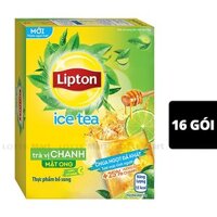 Trà Chanh Lipton Chanh Mật Ong Hộp 16 Gói 12G
