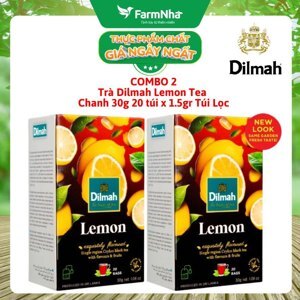 Trà chanh túi lọc Dilmah hộp 30g