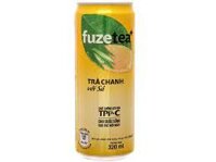 Trà chanh với sả FUZETEA+ 320ml