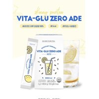 Trà chanh zelo sugar Hàn Quốc Vita-glu zero lemon ade (Hộp 14 gói)