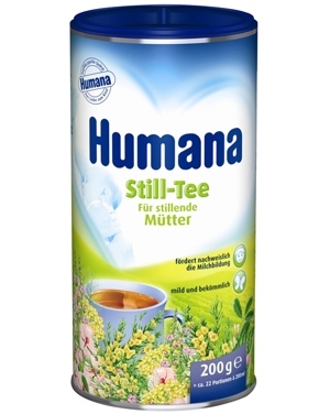 Trà cốm tăng tiết sữa Humana Still 200g
