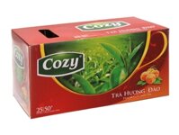 Trà Đào Cozy Túi Lọc - Hộp 50g 25 gói