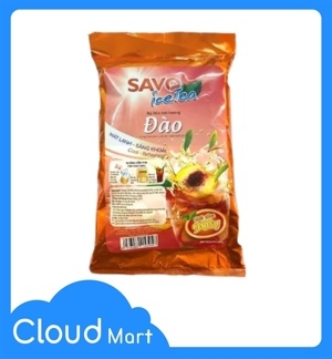 Trà ĐÀO hoà tan Savo 800gr