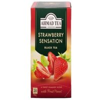 Trà Dâu Strawberry Sensation Ahmad Tea 20 Túi Nhôm